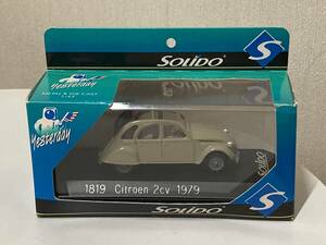 送料無料　ソリド　SOLIDO CITROEN シトロエン2CV　1/43 ミニカー　solid