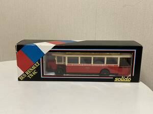  free shipping Solido solido Renault BUS TN6C Renault bus box attaching 1/50 France minicar 