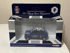 送料無料　コーギー 1/36 クイーンエリザベス2世生誕ミニカー　模型　 ミニ クーパー　COGRI Mini Cooper Queen ElirabethⅡ