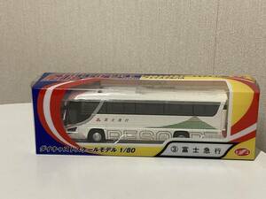 送料無料　1/80 トレーン　TRANE フェイスフルバス 富士急行　ミニカー　模型模型　ミニカー　バスミニカー