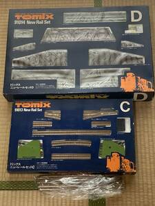  free shipping N gauge TOMIXto Mix new rail set C,D railroad model roadbed 