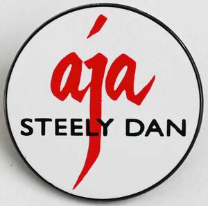  新品/即決【Steely Dan / Aja】ピンバッジ/ピンズ/スティーリー・ダン/Donald Fagen/Walter Becker/山口小夜子/アメリカ買付(ar-2312-10)