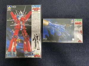 1000 jpy ~ middle sack unopened goods Space Runaway Ideon proportion type 1/600 scale ite on John g attaching wave . gun 2 point summarize plastic model C940