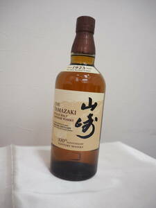 ◆大阪配送限定◆未開栓◆サントリー 山崎/SUNTORY YAMAZAKI 100周年記念 1923 蒸溜所ラベル シングルモルトウイスキー 700ml 43% 73538*80