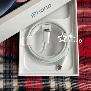 Apple iPhone充電器　タイプC ライトニングケーブル　純正品