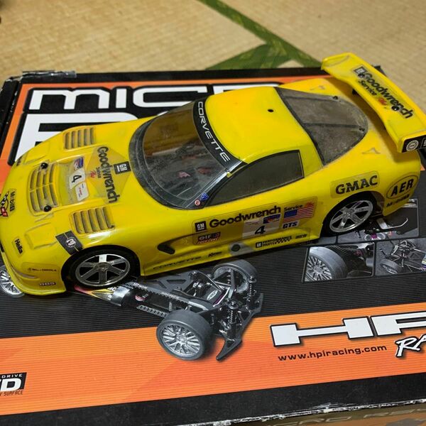 HPI RACING マイクロRS4 1/18 ラジコン　ベース車両