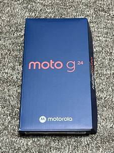 モトローラ SIMフリースマホ motorola moto g24 アイスグリーン 送料無料