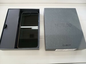 CUBOT NOTE 50 スマートフォン SIMフリー Android13 16G+ 256G 6.56インチ 極美品 ほとんど未使用 送料無料