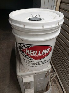 ★常識的な入札条件有ります　RED LINE　レッドライン　空ペール缶　中古★