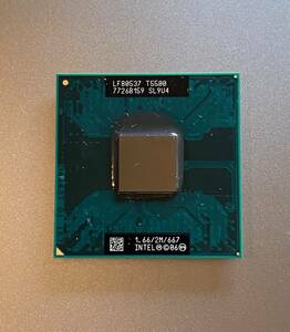 Intel Core 2 Duo T5500 SL9SH 1.66GHz present condition goods 