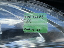 DBA-ZC72S スイフト (2013) 左（L) ヘッドライト P9119 点灯確認済 ZRJ 122626km MIT 24042505_画像9