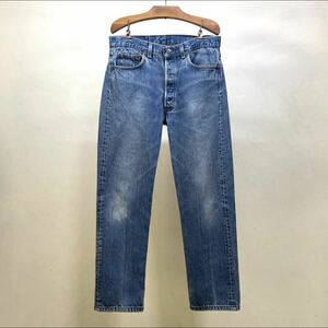 色落ち良個体 88年 USA製 Levi's 501 W34 ゴールデンサイズ リーバイス 80s ハチマル made in usa 検) 赤耳 クロカン デニムパンツ 90s