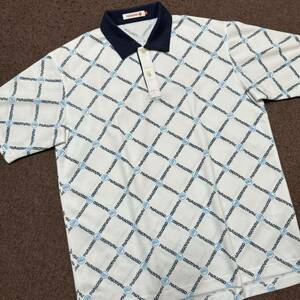 PARADISO Paradiso Bridgestone спорт рубашка-поло с коротким рукавом мужской L общий рисунок стрейч скорость . Golf одежда 