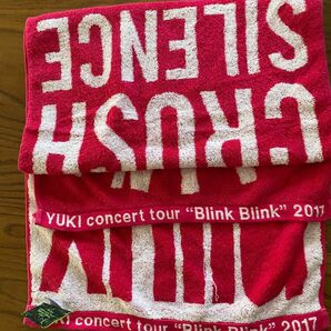 YUKI concert tour “Blink Blink” 2017 タオル