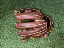 コレクション処分　SSKプロエッジ硬式内野手(PEK8445L21)新品　高校野球対応　湯揉み型付け済　直ぐに使えます！_画像4