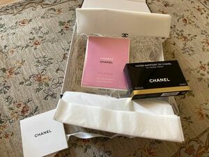 未使用品　CHANEL シャネル　香水　チャンス オー タンドゥル （ヴァポリザター）100ml& オイルコントロールティッシュ