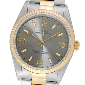 【2024年5月OH済み】【シングルバックル】【中古】ROLEX ロレックス オイスターパーペチュアル 14233 U番