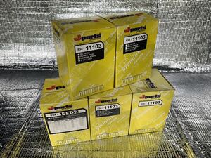 ★トヨタ J-Parts プレミアム 11103 OIL FILTER クラウン ハイエース 他 オイルフィルター エレメント 未使用 5個セット★