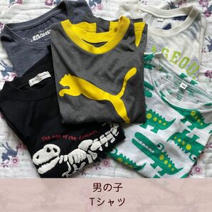 【5枚セット】男の子 130cm Tシャツ