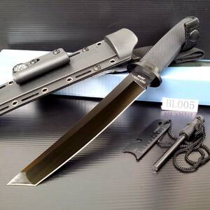 ◆COLD STEEL MAGNUM TANTO シースナイフ◆黒小型 BL/005◆【数量限定】