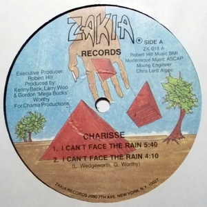 Charisse - I Can't Face The Rain 1986 12inch