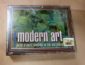 ボードゲーム　modern art モダン・アート　未開封品 日本語訳付　