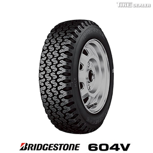 【配送方法限定】※2本以上で送料無料 ブリヂストン 145/80R12 80/78N BRIDGESTONE 604V RD-604 STEEL バン・小型トラック用 サマータイヤ