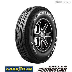 グッドイヤー 195/80R15 107/105L GOODYEAR EAGLE #1 NASCAR ナスカー ホワイトレター サマータイヤ 4本セット