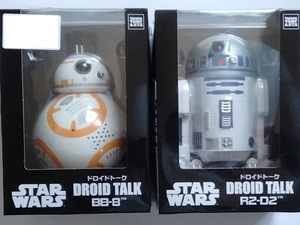 STAR WARSドロイドトーク BB-8、R2-D2