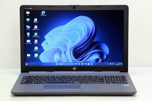 HP HP 250 G7 Notebook Celeron N4020 1.1GHz 8GB 500GB DVDSマルチ Win11 Bluetooth カメラ HDMI 3ヶ月保証 250g7cel