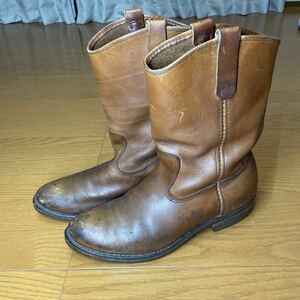  Red Wing pekos boots red tea 