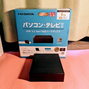 I-O DATA 外付けハードディスク 6TB