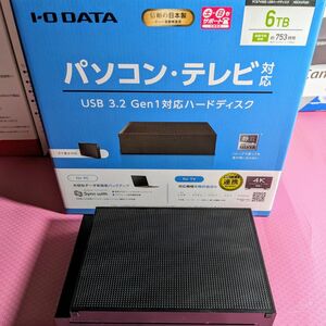 I-O DATA 外付けハードディスク 6TB