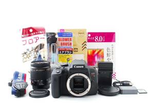美品　Canon キヤノン EOS KISS X8i レンズキット ブラック(Canon EF28-80㎜1:3.5-5.6III) ☆480