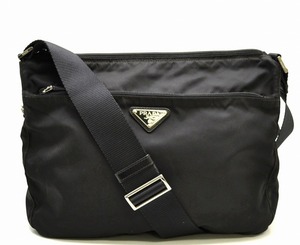  judgment genuine article G card equipped *PRADA shoulder B10139 black * good beautiful goods 