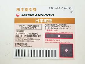 ANA・日本航空株主優待券　有効期限2024年11月30日