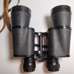 双眼鏡 Nikon ニコン 7×50 7.3° 日本光学 レトロ アンティーク ヴィンテージ 光学機器 純正革製ケース付き 現状品の画像2