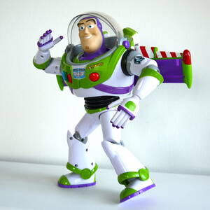 TOY STORY トイストーリー　BUZZ バズライトイヤー　トーキングフィギュア〈 声：所ジョージさん 〉良品