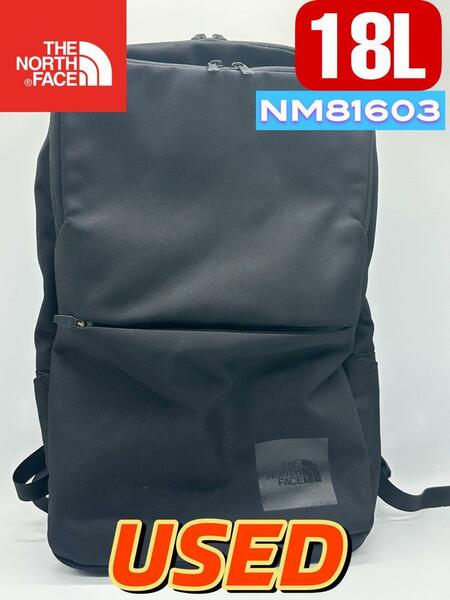 美品　USED ノースフェイス シャトルデイパックスリム18L NM81603