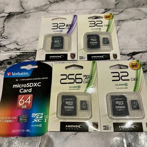 三菱ケミカルメディア ＭｉｃｒｏＳＤＸＣ　Ｃａｒｄ　６４ＧＢ他、SDカードセット