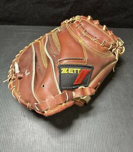 z170[ не использовался товар ]ZETT для софтбола бейсбол для catcher mitoBBC-3862 для принимающего правый . для (LH) Brown (3700) бейсбол / catcher / спорт 