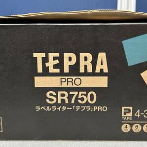 z111 新品 KING JIM キングジム TEPRA SR750 ラベルライター テプラ PRO 未使用の画像4