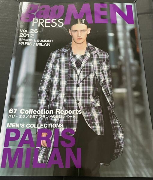 gap PRESS MEN 20012SS パリ・ミラノ コレクション vol.26