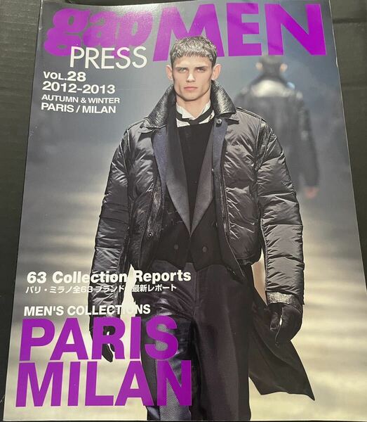 gap PRESS MEN 2012-20013AW パリ・ミラノ コレクション vol.28