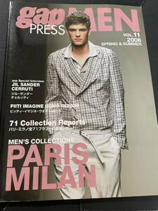 gap PRESS MEN 2008SS パリ・ミラノ コレクション vol.11