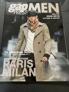 gap PRESS MEN 2009-20010AW パリ・ミラノ コレクション vol.17