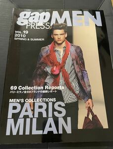 gap PRESS MEN 20010SS パリ・ミラノ コレクション vol.19