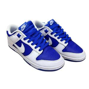 ナイキ NIKE DUNK LOW RETRO DD1391 401 ダンクロー レトロ レーサーブルー メンズ 26cm 【中古】 12405R41