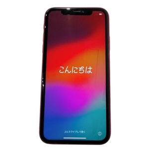 SIMフリー Apple アップル iPhone11 128GB MWM32J/A docomo 〇判定 プロダクトレッド 箱付 【中古品】 22405K88