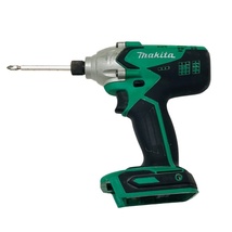 makita マキタ 充電式インパクトドライバ M695DSA バッテリ BL1420G 充電器 DC18SG ケース ビット 付属 【中古品】 22405K64_画像2